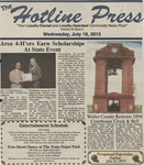 Hotline Press Newspaper- July 2012 Vol 29 No 8 by Hotline Press Newspaper