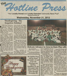 Hotline Press Newspaper- November 2012 Vol 29 No 26