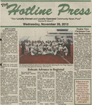 Hotline Press Newspaper- November 2012 Vol 29 No 27