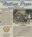 Hotline Press Newspaper- September 2012 Vol 29 No 16