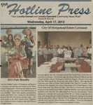 Hotline Press Newspaper- April 2013 Vol 28 No 48