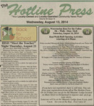 Hotline Press Newspaper- August 2014 Vol 30 No 14 by Hotline Press Newspaper