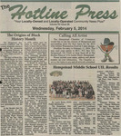 Hotline Press Newspaper Febraury 5, 2014 Vol 29 No 38