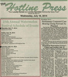 Hotline Press Newspaper July, 2014 Vol 30 No 10