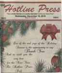 Hotline Press Newspaper- December 2018 Vol 34 No 36 by Hotline Press Newspaper