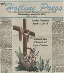 Hotline Press Newspaper- March 2018 Vol 34 No 50 by Hotline Press Newspaper