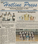 Hotline Press Newspaper- November 2018 Vol 34 No 31 by Hotline Press Newspaper