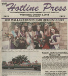 Hotline Press Newspaper- October 2018 Vol 34 No 25 by Hotline Press Newspaper