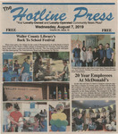 Hotline Press Newspaper- Aug 7,2019 Vol 35 No 18 by Hotline Press Newspaper