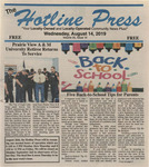 Hotline Press Newspaper- Aug 14,2019 Vol 35 No19