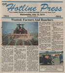 Hotline Press Newspaper- July 10,2019 Vol 35 No14