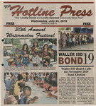 Hotline Press Newspaper- July 24 ,2019 Vol 35 No16 by Hotline Press Newspaper