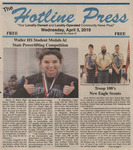 Hotline Press Newspaper- April 3 ,2019 Vol 34 No 51