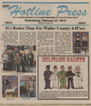 Hotline Press Newspaper- Feb 27, 2019 Vol 34 No 46