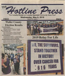 Hotline Press Newspaper- May 8 ,2019 Vol 35 No 5