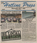 Hotline Press Newspaper- April 2020 Vol 36 No 1