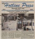 Hotline Press Newspaper- April 2020 Vol 36 No 2