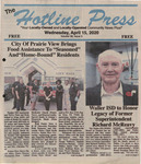 Hotline Press Newspaper- April 2020 Vol 36 No 3