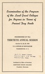 President 30th Annual Conference - Oct 1952 by Prairie View State College