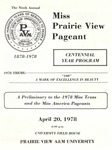 Miss Prairie View Pageant April 20, 1978