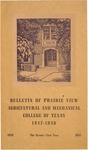 Bulletin - The School Year- 1947-48 by Prairie View A&M College