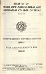 Catalog Edition - The School Year- 1951- 52 by Prairie View A&M College