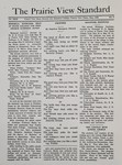 The Prairie View Standard - May 1938 - Vol. XXIX No. 9