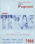 Student Press Club's Annual Pageant April 16, 1966 by Prairie View A&M College