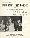 Ms. Texas High Contest - May 8-9, 1963 by Prairie View A&M University