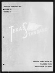 The Texas Standard - January, February 1957 by Prairie View A&M College